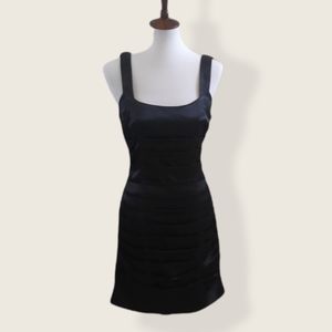 Morgan and Co. Black pleated  dress